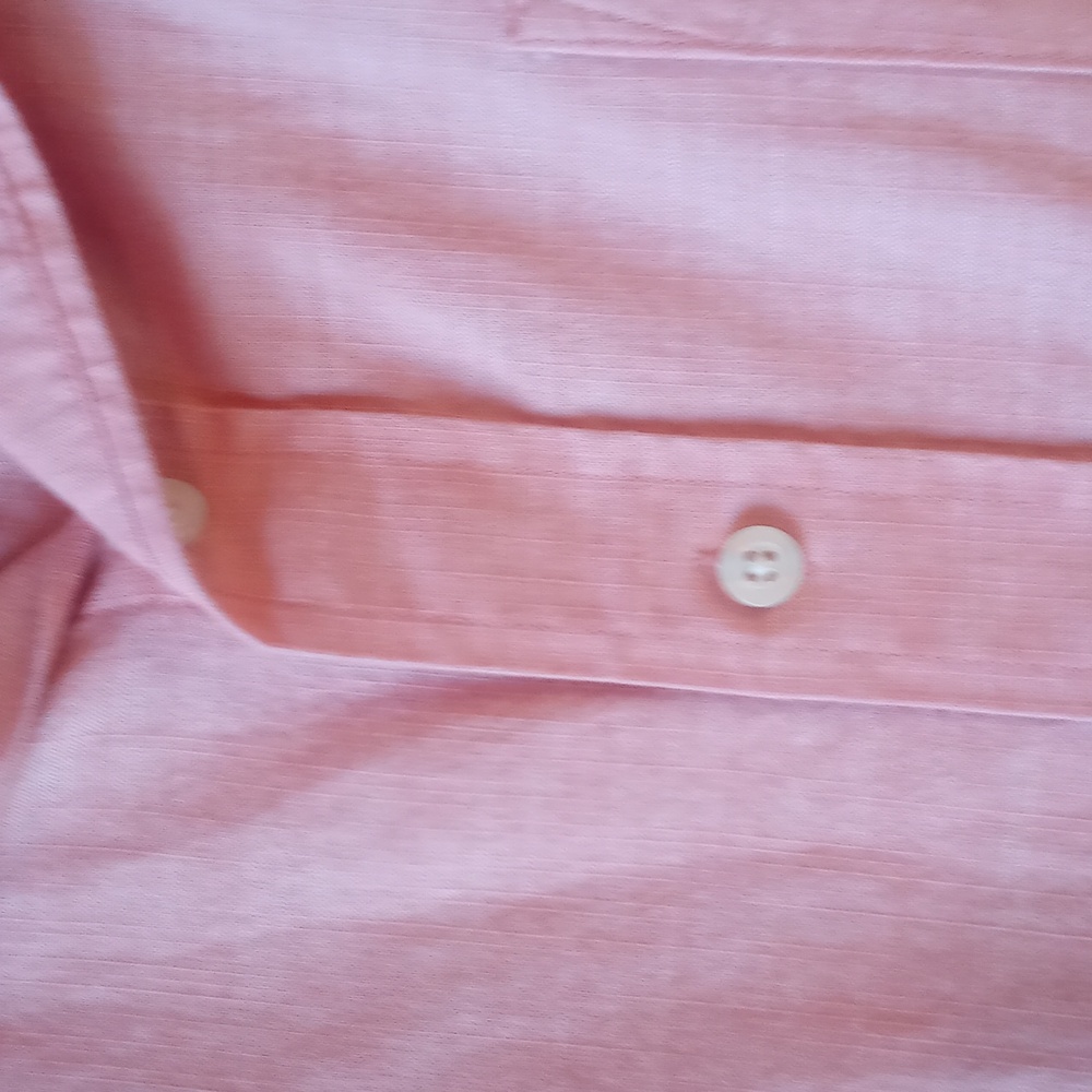 Oak Hill Men's Pink Short Sleeve Shirt - Picture 3 of 9